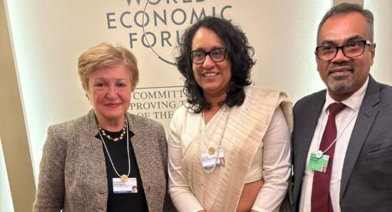 Sri Lanka’s PM meets IMF MD - Support Reaffirmed